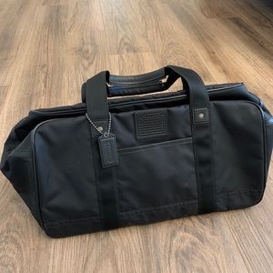 Like new coach overnight bag